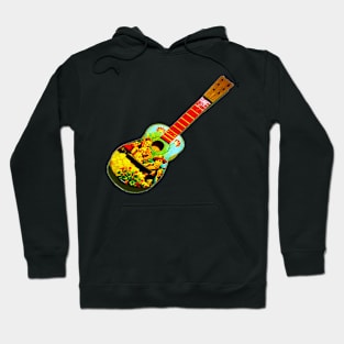 angled guitar Hoodie